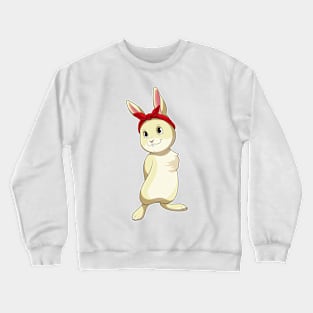 Rabbit with Bandana Crewneck Sweatshirt